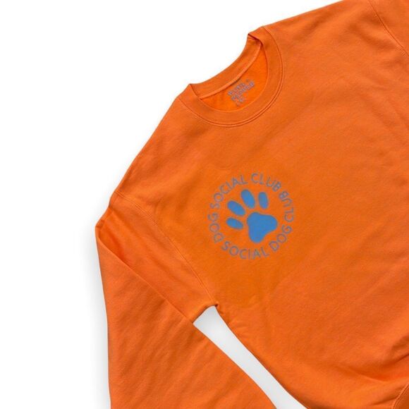 NWT Wool + Pepper Co. Dog Social Club Social Dog Club Unisex Human Crewneck - Picture 3 of 4